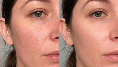 Microneedling-enlarged-pores